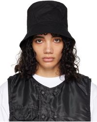 Engineered Garments - Enginee garments chapeau bob noir en coton - Lyst