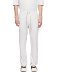 Rick Owens - Off- Temple Berlin Drawstring Sweatpants - Lyst
