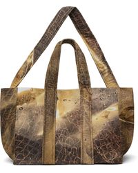 Serapis - Golden Hour Denim Tote - Lyst