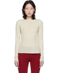 Skims - Off- Featherweight Cashmere Long Sleeve T-Shirt - Lyst