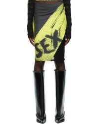 1XBLUE - Ssense Exclusive & 'Sex' Miniskirt - Lyst