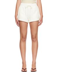 Citizens of Humanity - Off- Vivienne Rolled Sweat Shorts - Lyst