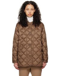 Max Mara - Brown Csoft Down Jacket - Lyst