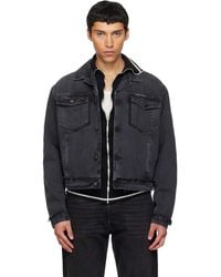 Maison Margiela - Caban Denim Jacket - Lyst