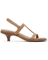 Marsèll - Tan Ciglio Heeled Sandals - Lyst