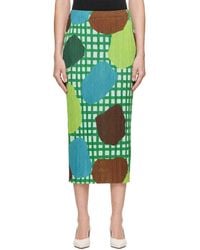 Pleats Please Issey Miyake - Market Midi Skirt - Lyst