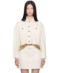 A.P.C. - Off- Natacha Ramsay-Levi Edition Sainters Denim Jacket - Lyst