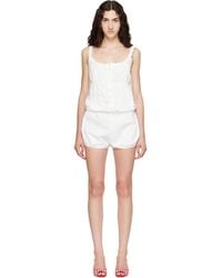 Fruity Booty - Broderie Jumpsuit - Lyst