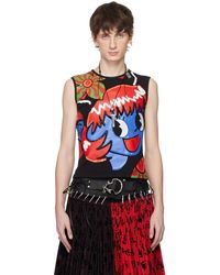 Chopova Lowena - Black Little Devil Tank Top - Lyst