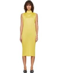 Pleats Please Issey Miyake - Monthly Colors April Midi Dress - Lyst