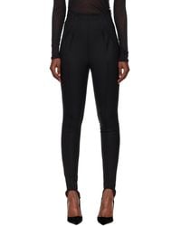Mugler - Tailored Leggings - Lyst