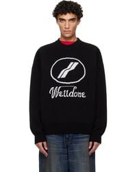 we11done - Logo Jqd Sweater - Lyst