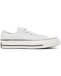 Converse - Gray Chuck 70 Low Top Sneakers - Lyst