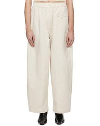 Cordera - Off- Curved Trousers - Lyst