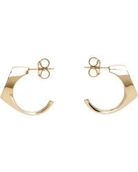 Maison Margiela - Logo Reference Signet Earrings - Lyst