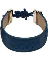 Chloé - Blue Woody Bracelet - Lyst
