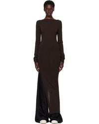 Rick Owens - Tower Easy Long Top Midi Dress - Lyst