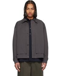 LE17SEPTEMBRE - Cargo Pocket Jacket - Lyst