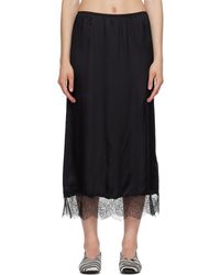 Anine Bing - Shelby Midi Skirt - Lyst