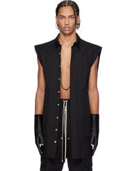 Rick Owens - Temple Jumbo Sl Overshirt - Lyst