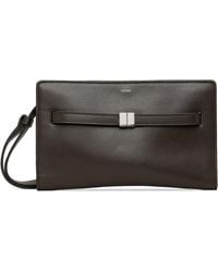 TOTEME - Belted Leather Crossbody Bag - Lyst