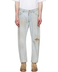 DSquared² - Light L.A. Wash Bro Jeans - Lyst