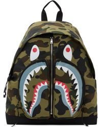 bathing ape shark backpack