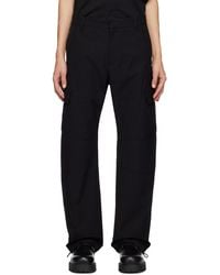 Givenchy - Black Arched Cargo Pants - Lyst