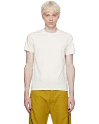Rick Owens - Off-white Short Level T-shirt - Lyst
