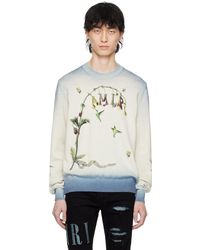 Amiri - Embroidered Hummingbird Sweater - Lyst