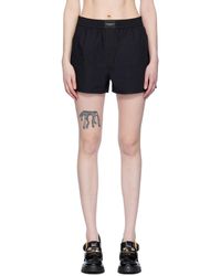 T By Alexander Wang - Black Vented Shorts - Lyst