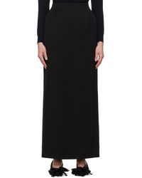 Balenciaga - ブラック Hourglass マキシスカート - Lyst