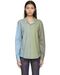 Paloma Wool Ssense Exclusive Bluegreen Windy Shirt - Multicolour