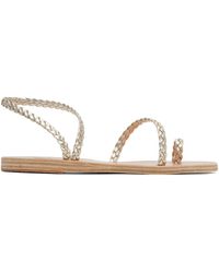 Ancient Greek Sandals - Silver Eleftheria Sandals - Lyst