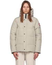 Canada Goose - Blouson wyndham rembourré en duvet - Lyst