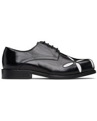 STEFAN COOKE - Slashed Square Toe Derbys - Lyst