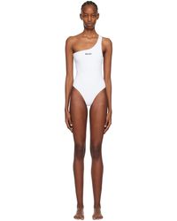 Rhude - Ssense Exclusive White Swimsuit - Lyst
