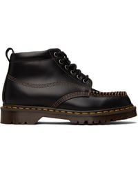 Dr. Martens - Lowell Chukka Moc Toe Leather Ankle Boots - Lyst