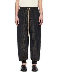 Fear Of God - Pantalon de survêtement noir à nervures - Lyst