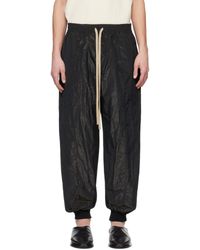Fear Of God - ブラック ピンタック トラックパンツ - Lyst