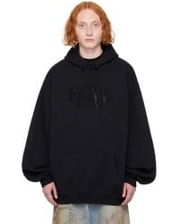 Vetements 'paris Xxxl' Hoodie in Black for Men | Lyst