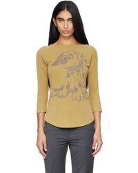 OPEN YY - Khaki 'Pet Club' Dalmatian Doodle T-Shirt - Lyst