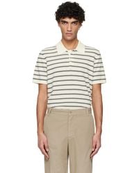 A.P.C. - Off- & Knit Polo - Lyst