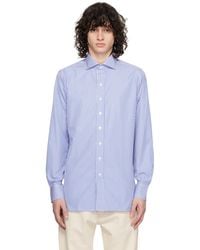 Drake's - Bengal Stripe Shirt - Lyst