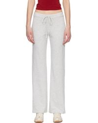 Skims - Cotton Jersey Straight Leg Lounge Pants - Lyst