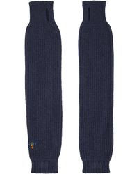 Vivienne Westwood - Manches bleues en tricot côtelé - Lyst