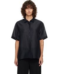 LE17SEPTEMBRE - Sheer Structured Shirt - Lyst