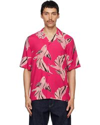 Paul Smith - 'Le Peche Fish' Print Viscose Shirt - Lyst
