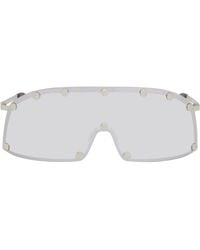 Rick Owens - Temple Shielding Sunglasses - Lyst