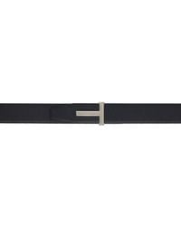 Tom Ford - Grain Leather T Icon Reversible Belt - Lyst